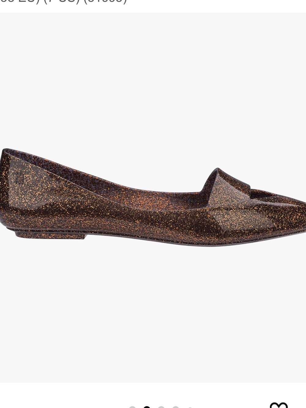Melissa Maisie Glitter Ballet Flats